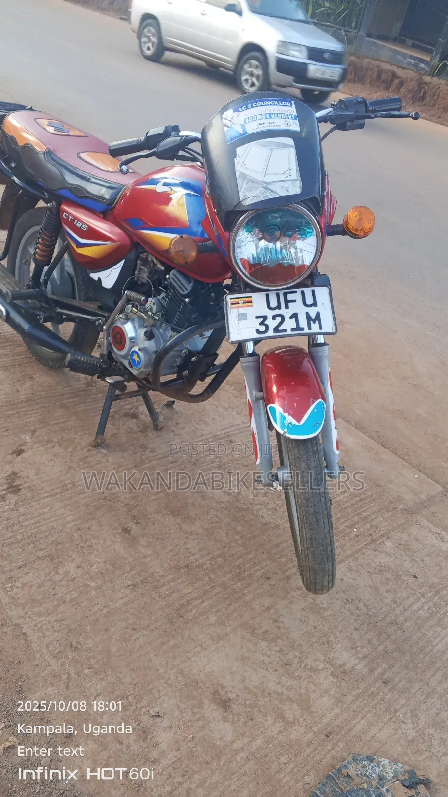 Bajaj Boxer 125 2023 Red