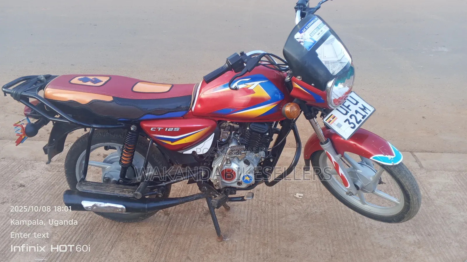 Bajaj Boxer 125 2023 Red