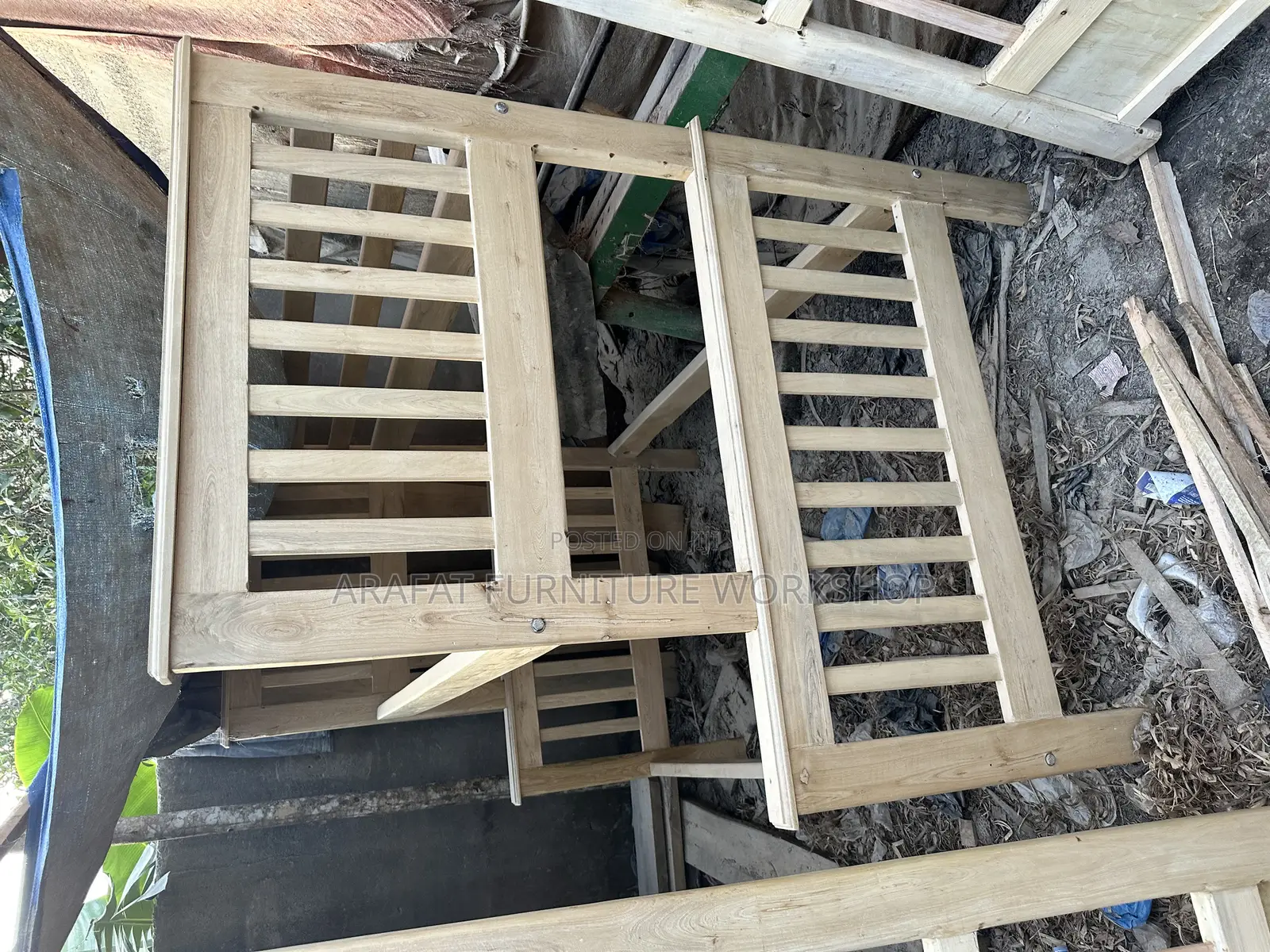 Solid Double Decker Bed
