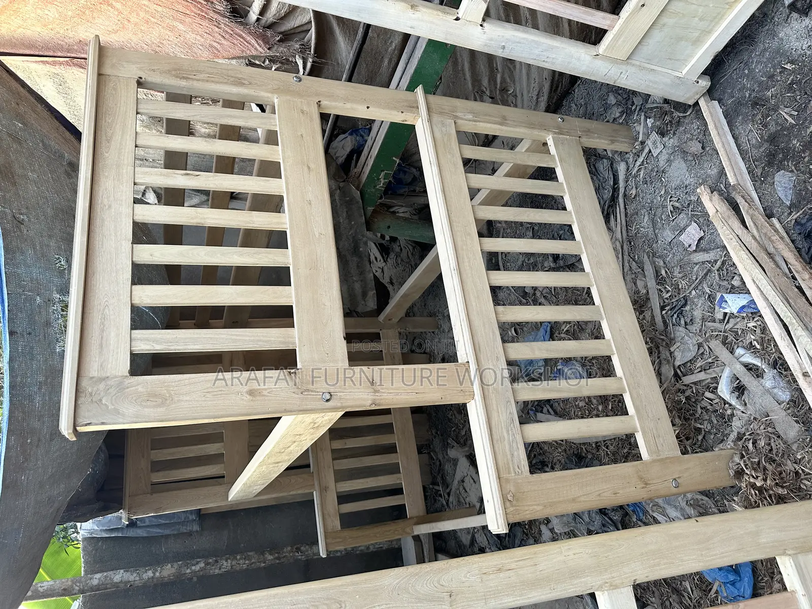 Solid Double Decker Bed