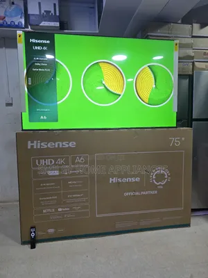 Newly Restocked Hisense 75inches 75a6n/Q Uhd4k A6series Vidaa Smart Tv