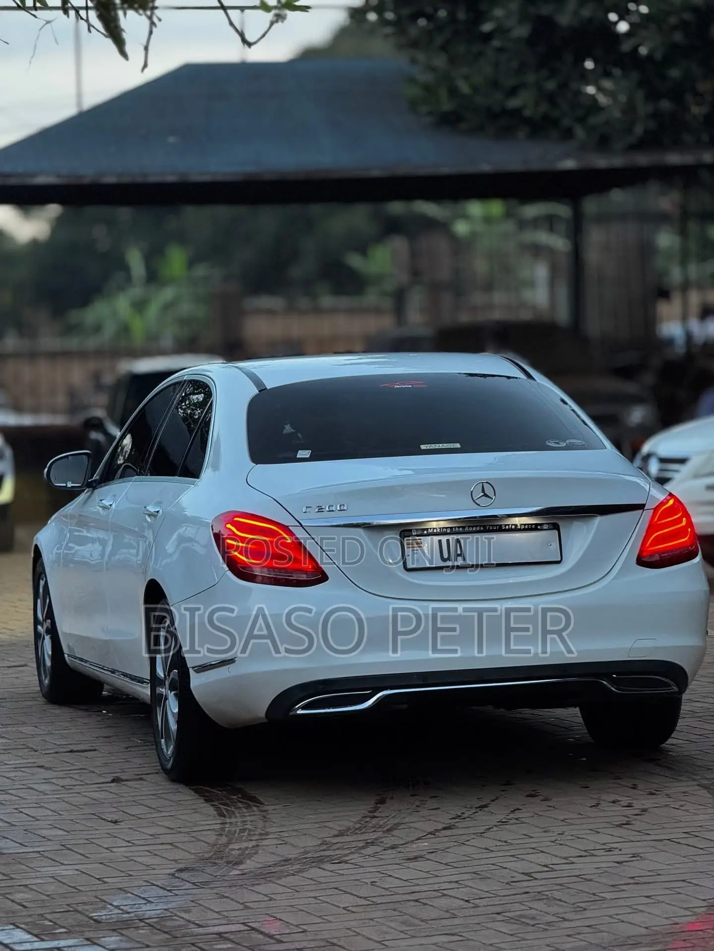 Mercedes-Benz C200 2015 White
