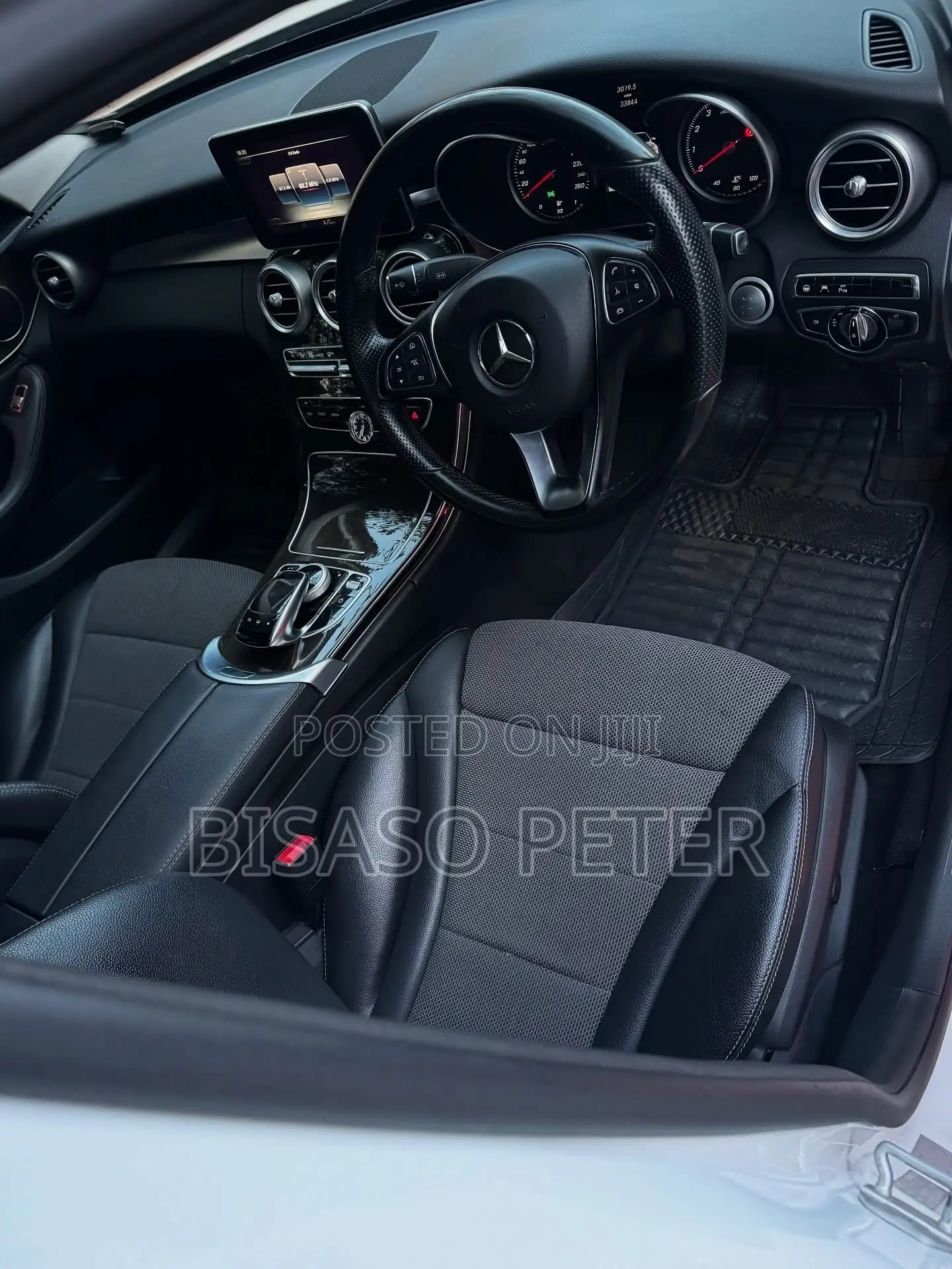 Mercedes-Benz C200 2015 White