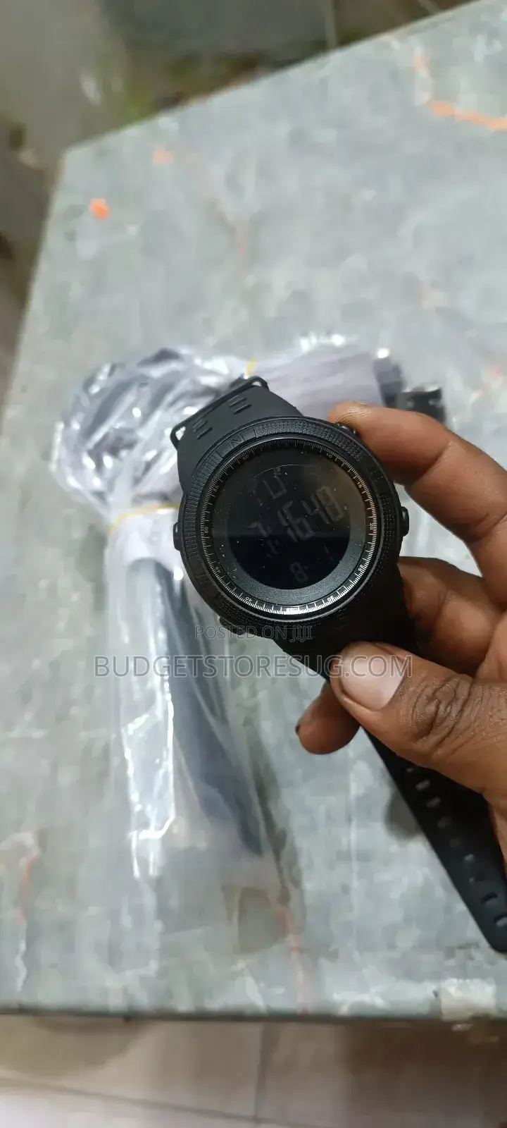 Skmei Digital Waterproof Watch-Black