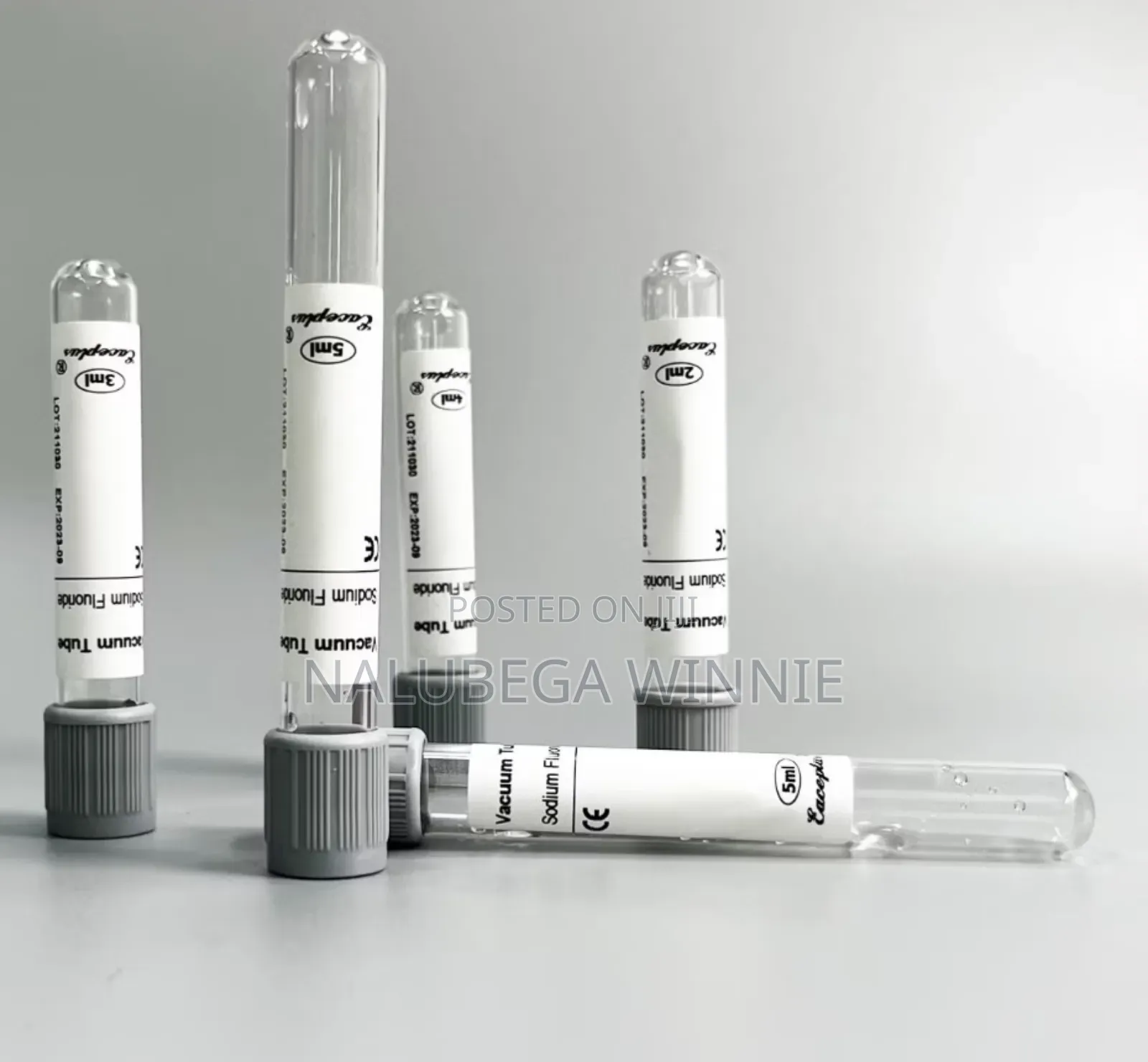 Grey Top Vacutainers