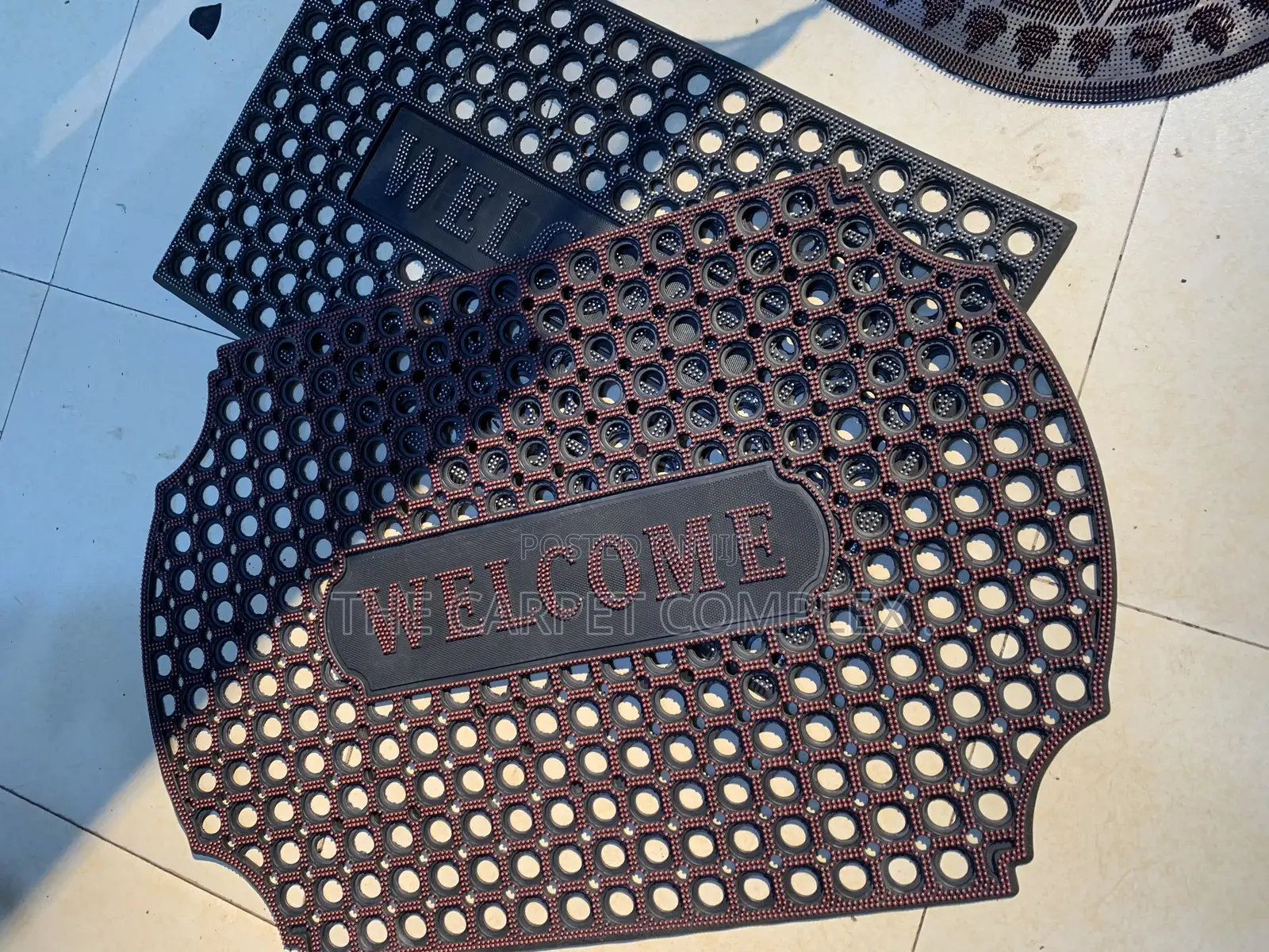 Door Mats Hard Rubber Outdoor Each