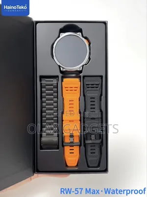 Hainoteko Rw-57 Max Waterproof Smartwatch With Large Screen Amoled