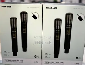 Green Lion Wireless Dual Mic Cordless Microphone