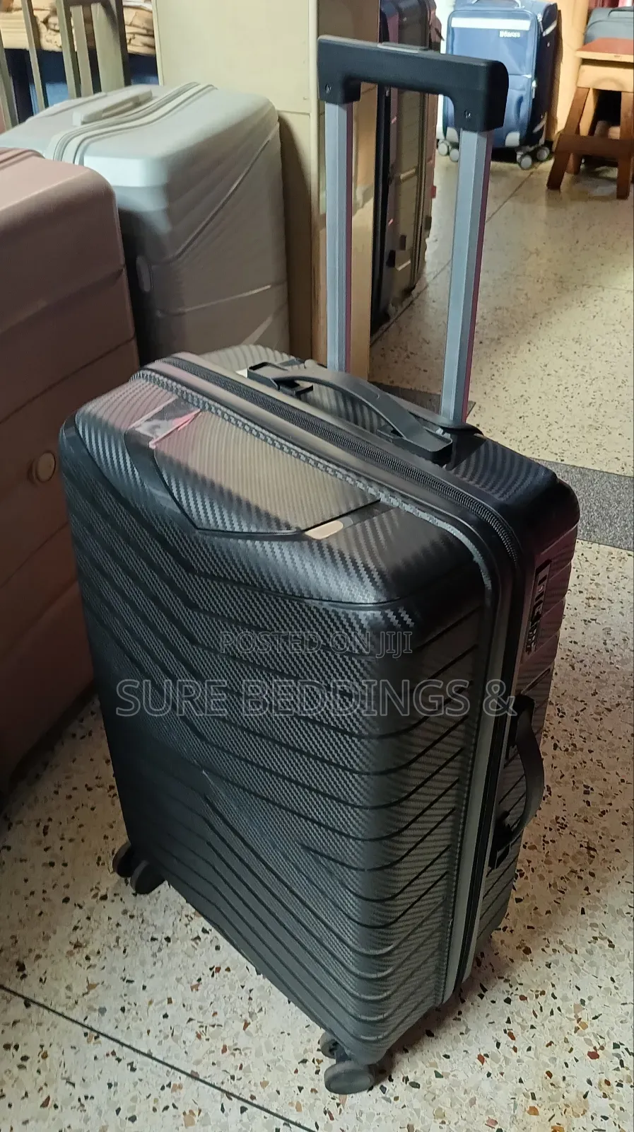 Medium Rubber Core Suitcase