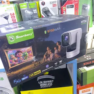Smartbarry Projector Ht26 Rechargeable