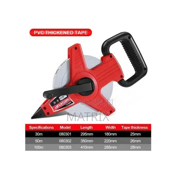 Portable Steel Frame Ruler Fiber Nylon Measuring Tape