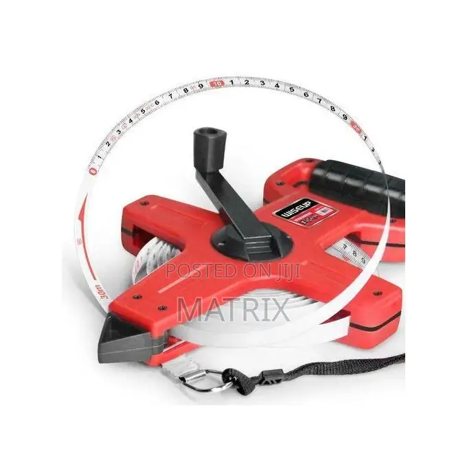 Portable Steel Frame Ruler Fiber Nylon Measuring Tape