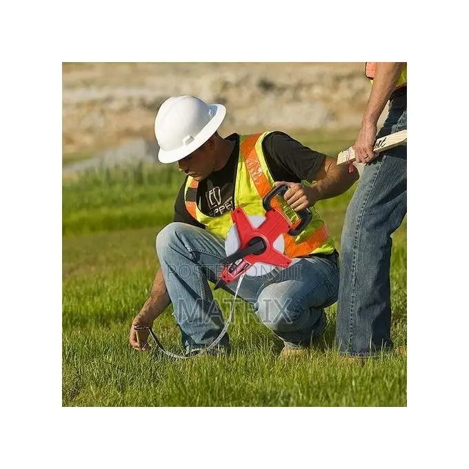Portable Steel Frame Ruler Fiber Nylon Measuring Tape