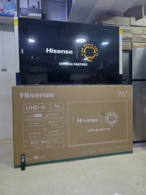 Newly Restocked Hisense 75a6n/Q 75inches Vidaa Smart Tv at 20% Discount