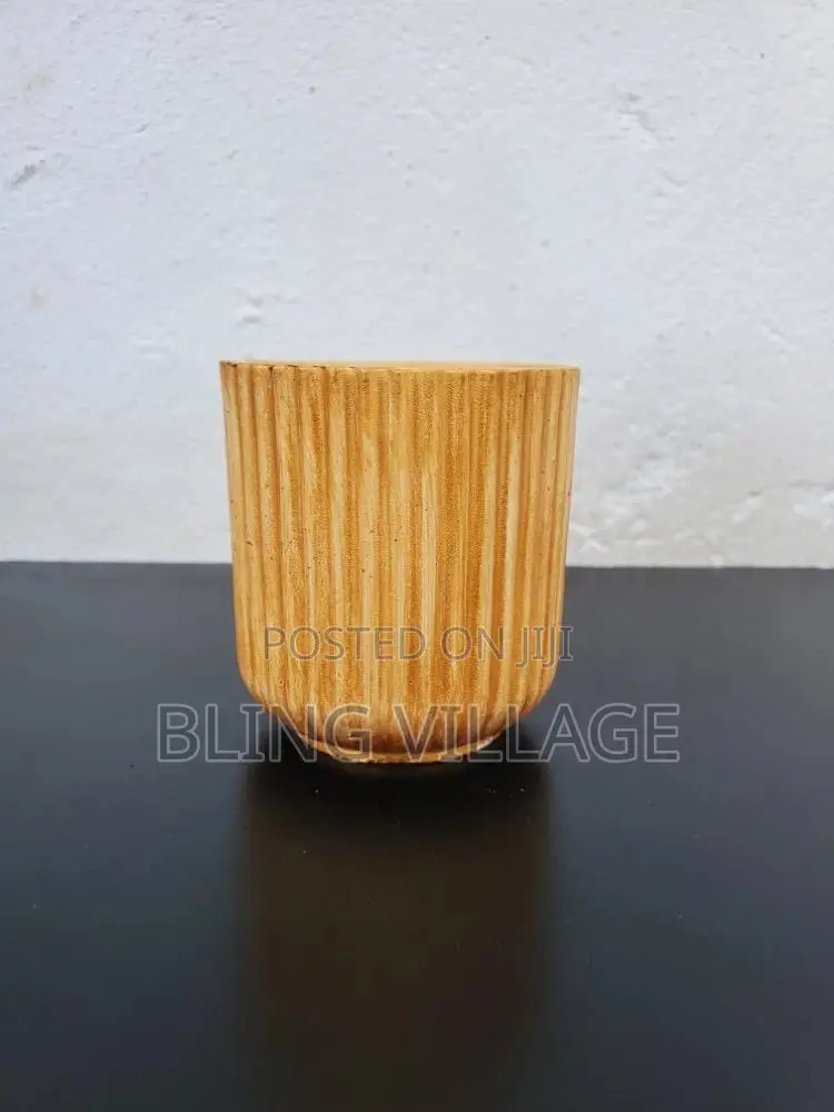 Candle Pottery Jars 150-Ml Assorted Colors Handmade
