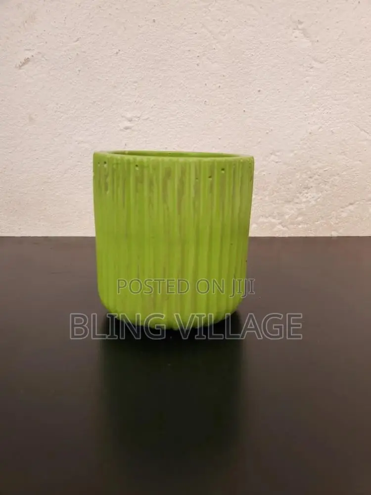 Candle Pottery Jars 150-Ml Assorted Colors Handmade