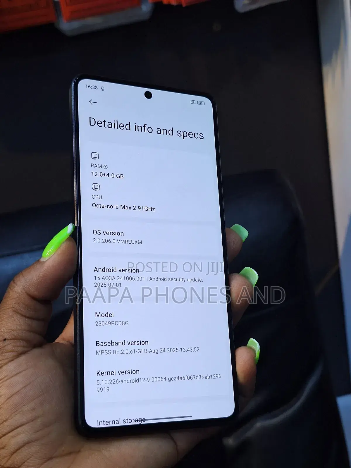 Xiaomi Poco F5 256 GB Black