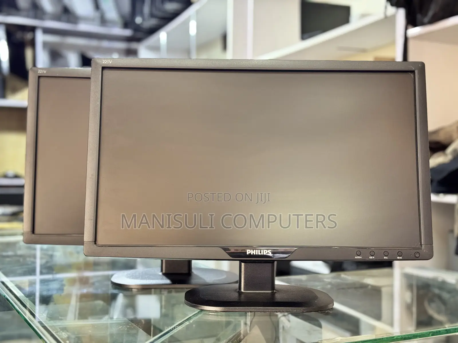 Monitor Philips 19 Inch Screen Ips Vga Display Uk Used Ultra