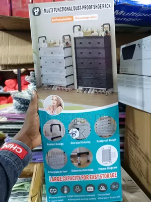 Multi-functional Dust-proof Shoe Rack.