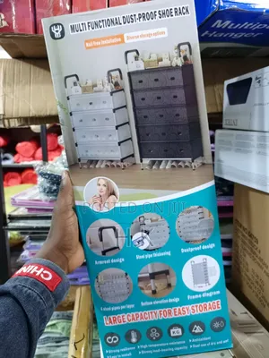 Multi-functional Dust-proof Shoe Rack.