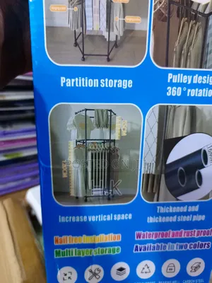 Rotating Clothes Rack.