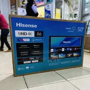 Hisense 50 Inches A6 Series Smart Uhd Multimedia Smart TVS