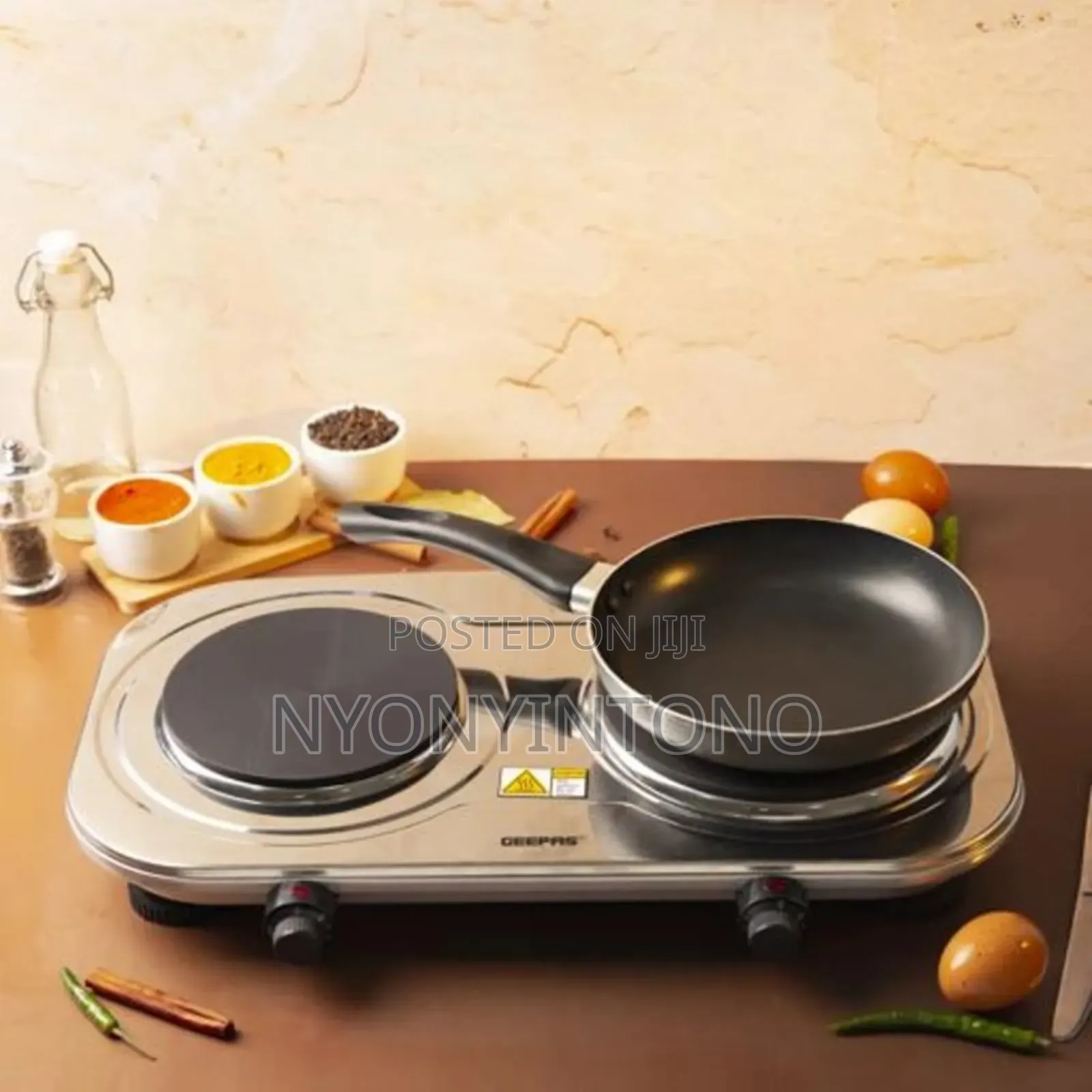 Geepas High Quality Stainless Steel Hotplate
