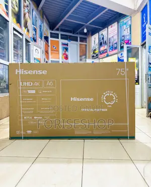 75 Inch Hisense Smart Uhd Tv (Black Friday)