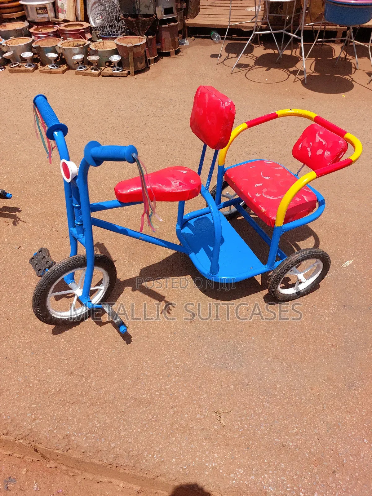 Metallic Tricycles 2 Seat