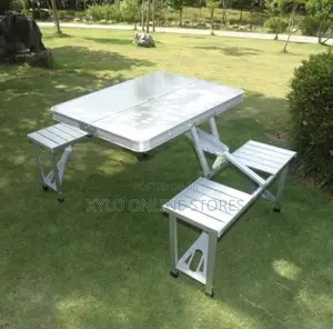 Aluminum Portable Outdoor Picnic Table