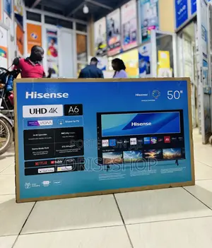 Hisense 50inch Smart Tv Uhd A6 Brand New Tvs