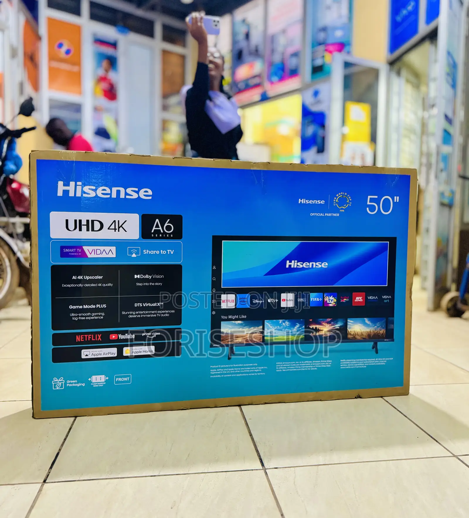 50 Inches Hisense Tv Frameless 4k Uhd Smart Tvs