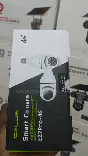 Simcard Smart Camera V380 Pro | Bulb Camera Sim Card Single Lens
