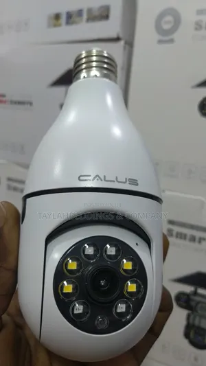 Simcard Smart Camera V380 Pro | Bulb Camera Sim Card Single Lens