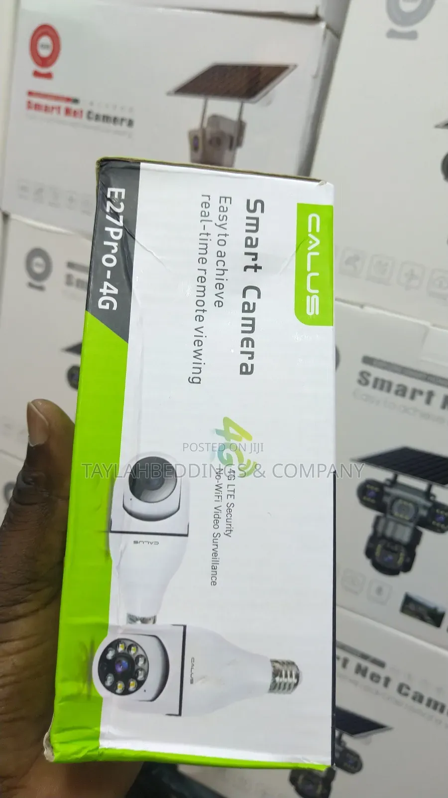 Simcard Smart Camera V380 Pro | Bulb Camera Sim Card Single Lens