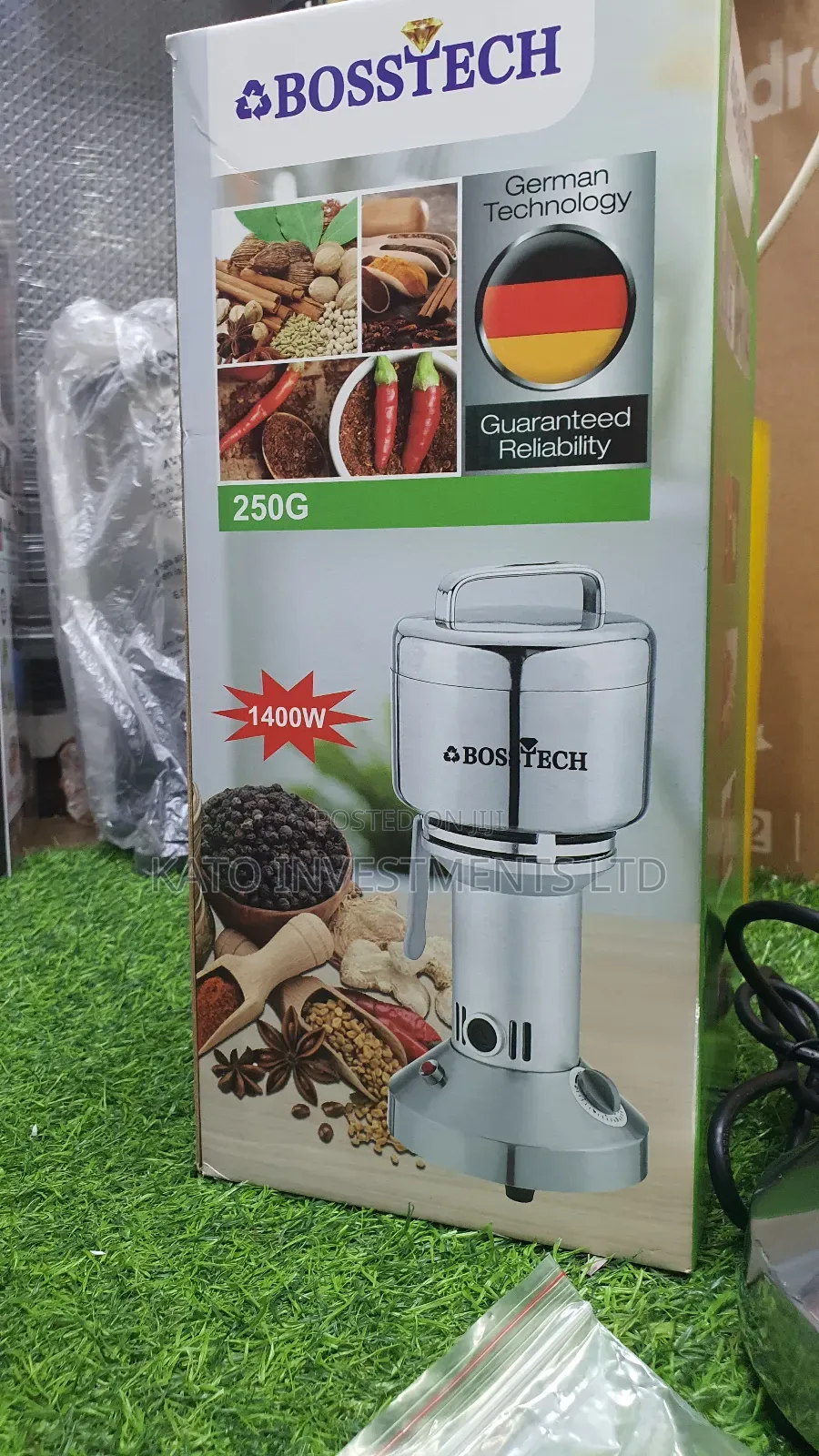 Bosstech 250g Grain & Spice Multifunctional Grinder