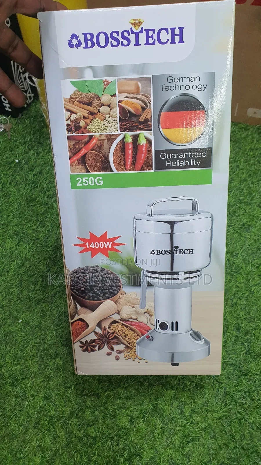 Bosstech 250g Grain & Spice Multifunctional Grinder