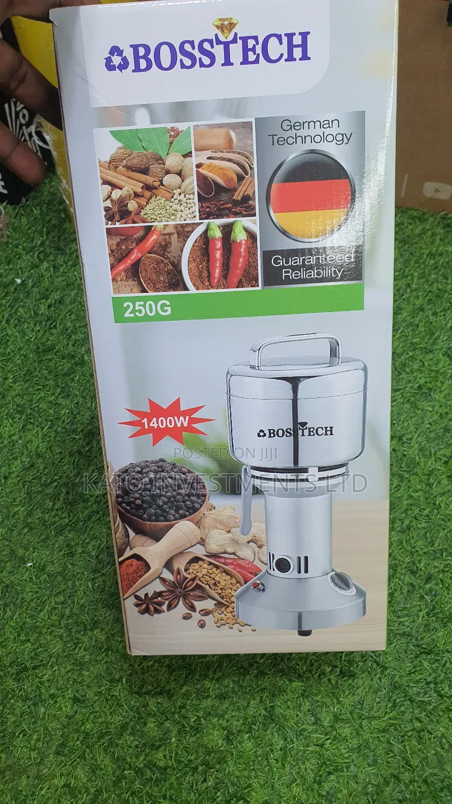 Bosstech 250g Grain & Spice Multifunctional Grinder