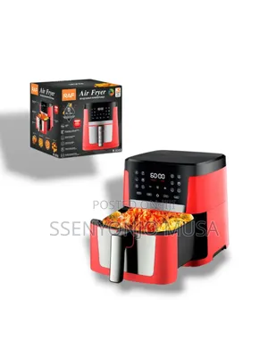 Raf 9l Air Fryer, 1800w Oil-Free Dual Basket Air Fryer R.5352