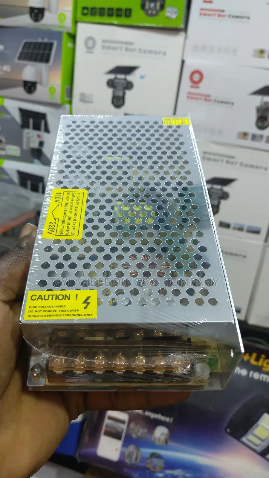 Power Supply CCTV 12v-Silver