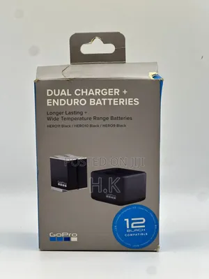 Gopro Dual Battery Charger + Enduro Batteries.