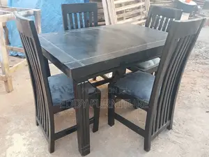 Black Dining Four Seater