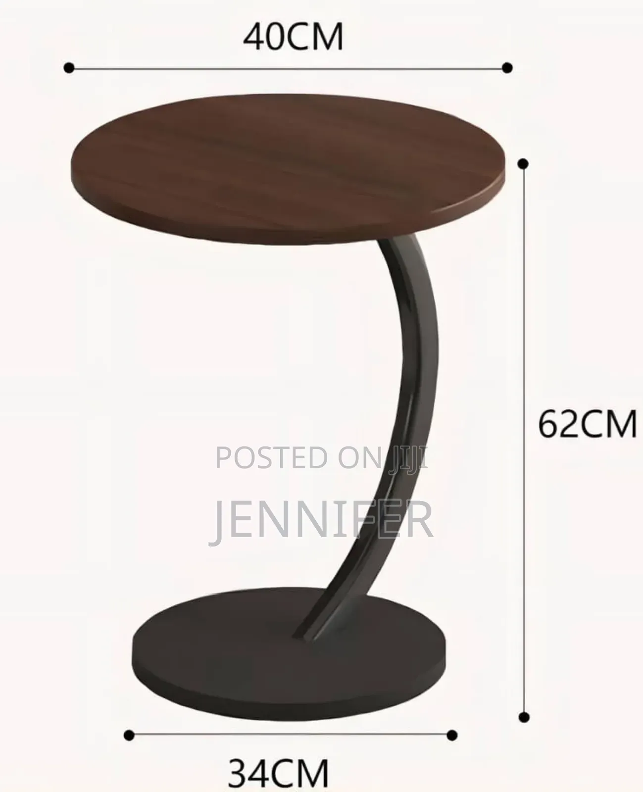 C-Shaper(Curved) Coffee Beside Table