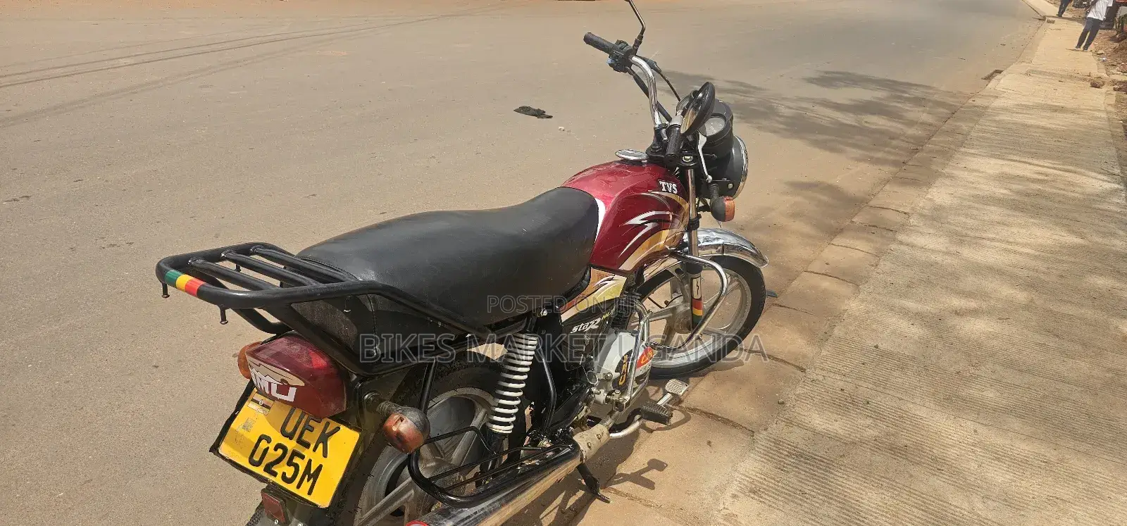 TVS XL 100 2018 Red