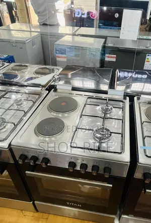 Titan 3 Gas 1 Electric Cooker 60by 60 Cm