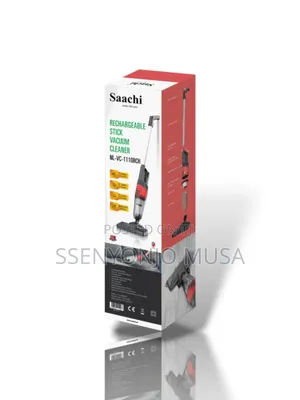 Saachi 2-in-1 Cordless Rechargeable Stick Vacuum Cleaner, Handheld