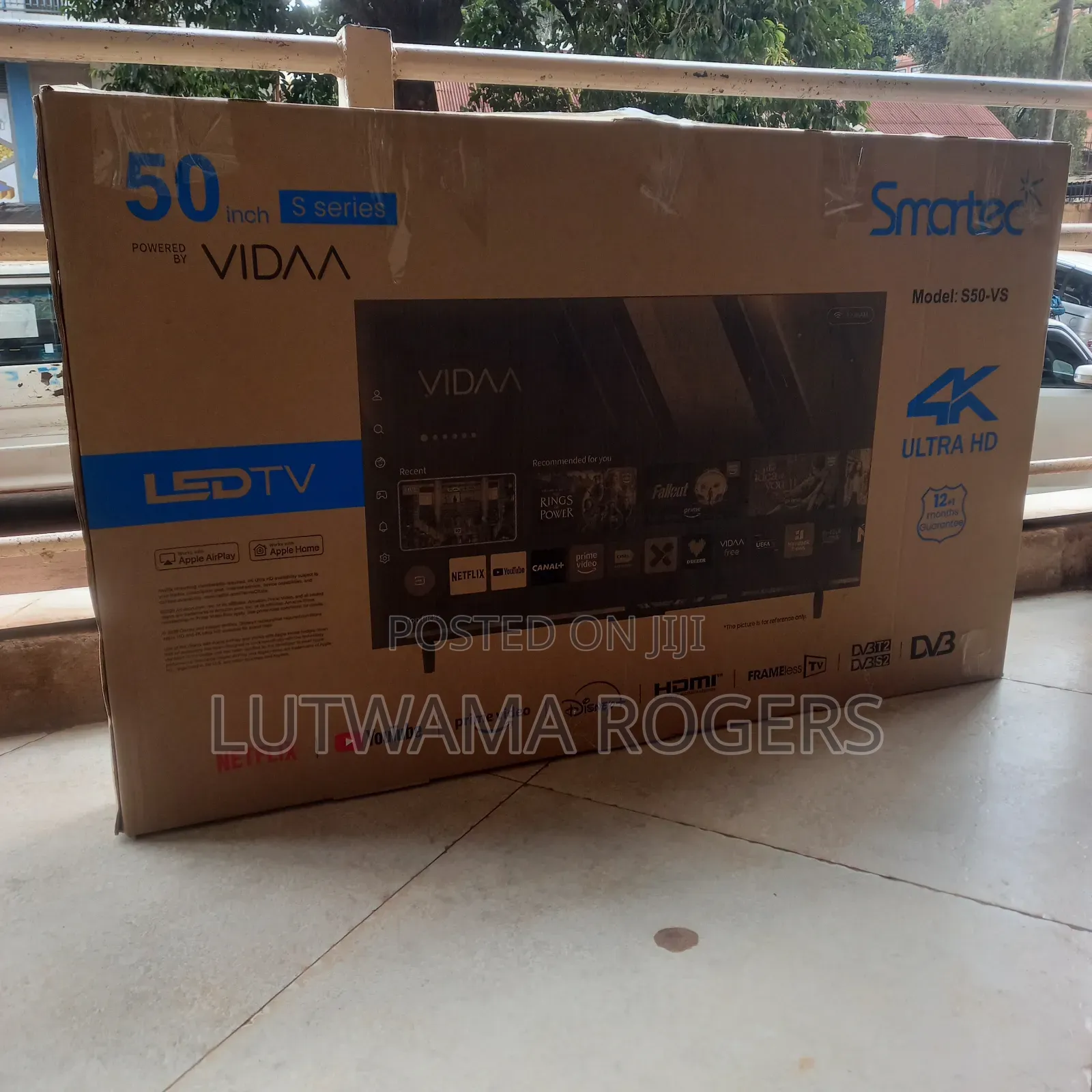 Smartec 50 Inches Smart TV Vidaa
