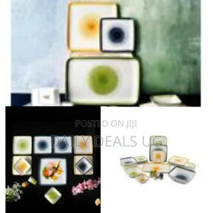 Life Smile 30 Pieces of Dinner Set With Plates Side and Bowls