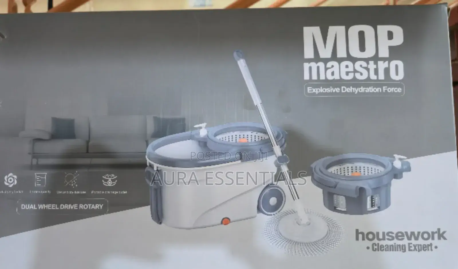 Maestro Original Heavy-duty Spin Mop