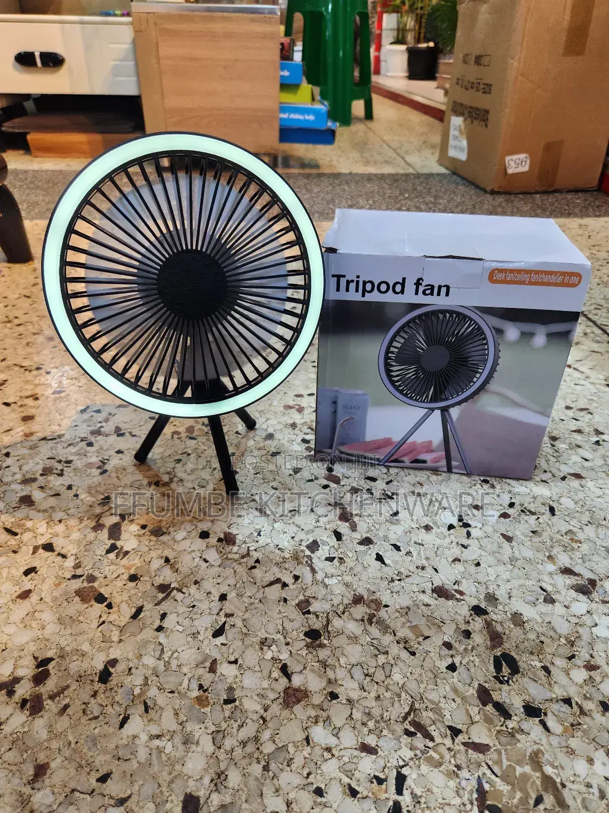 Fan With Led Light